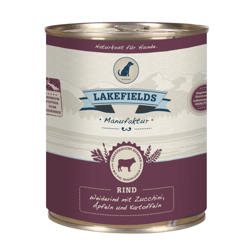 Lakefields Weiderind mit Zucchini 400g